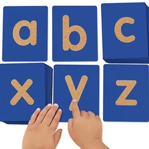Tactile Lowercase Alphabet Letters - Textured Letters